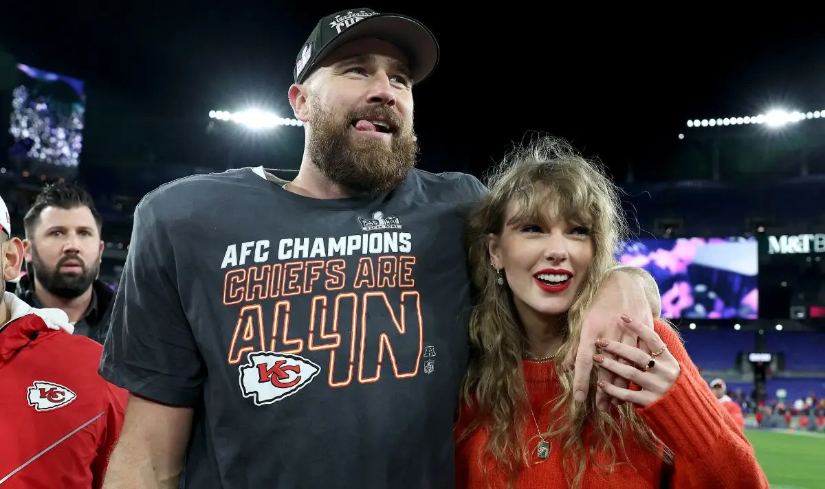 Taylor Swift has supported Travis Kelce at multiple NFL matches (Getty/Patrick Smith)