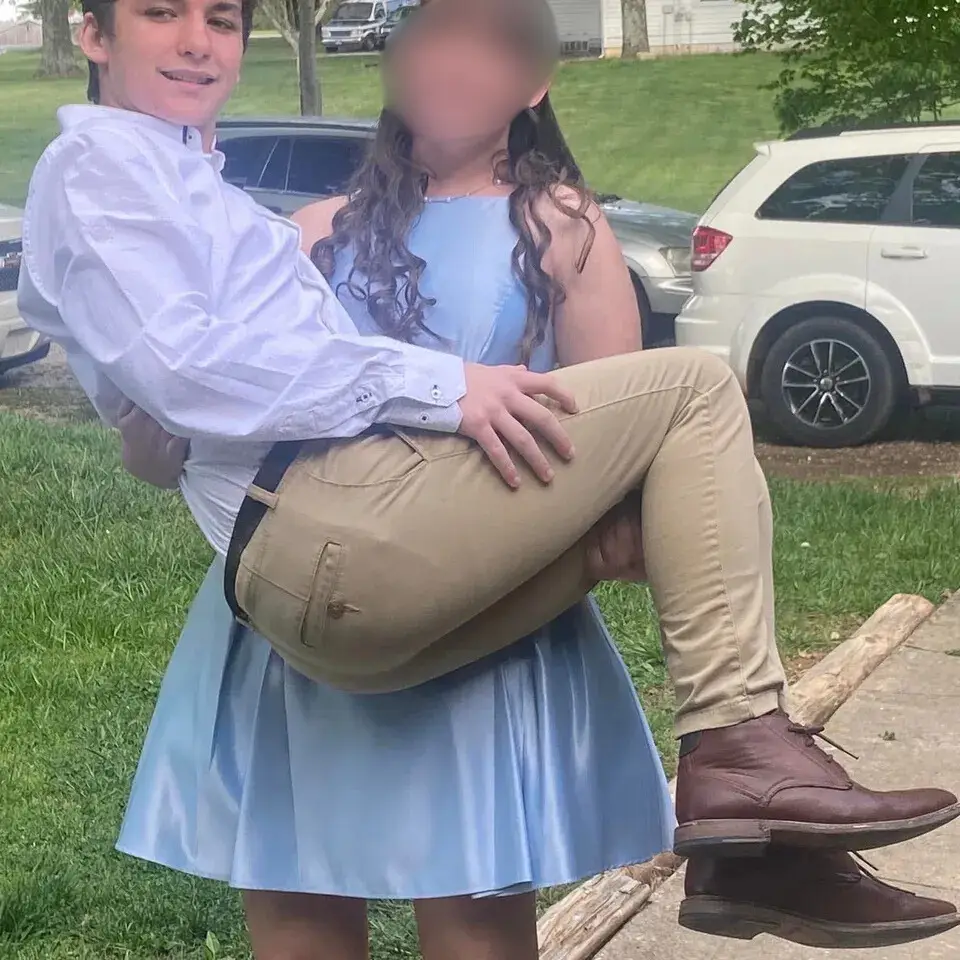 Eli pictured with his twin sister (GoFundMe)