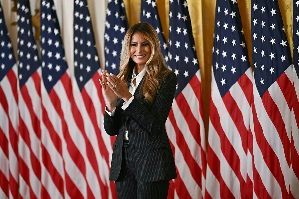 Melania Trump's Be Best campaign didn't make the final cut (Photo by Brendan SMIALOWSKI / AFP via Getty Images)