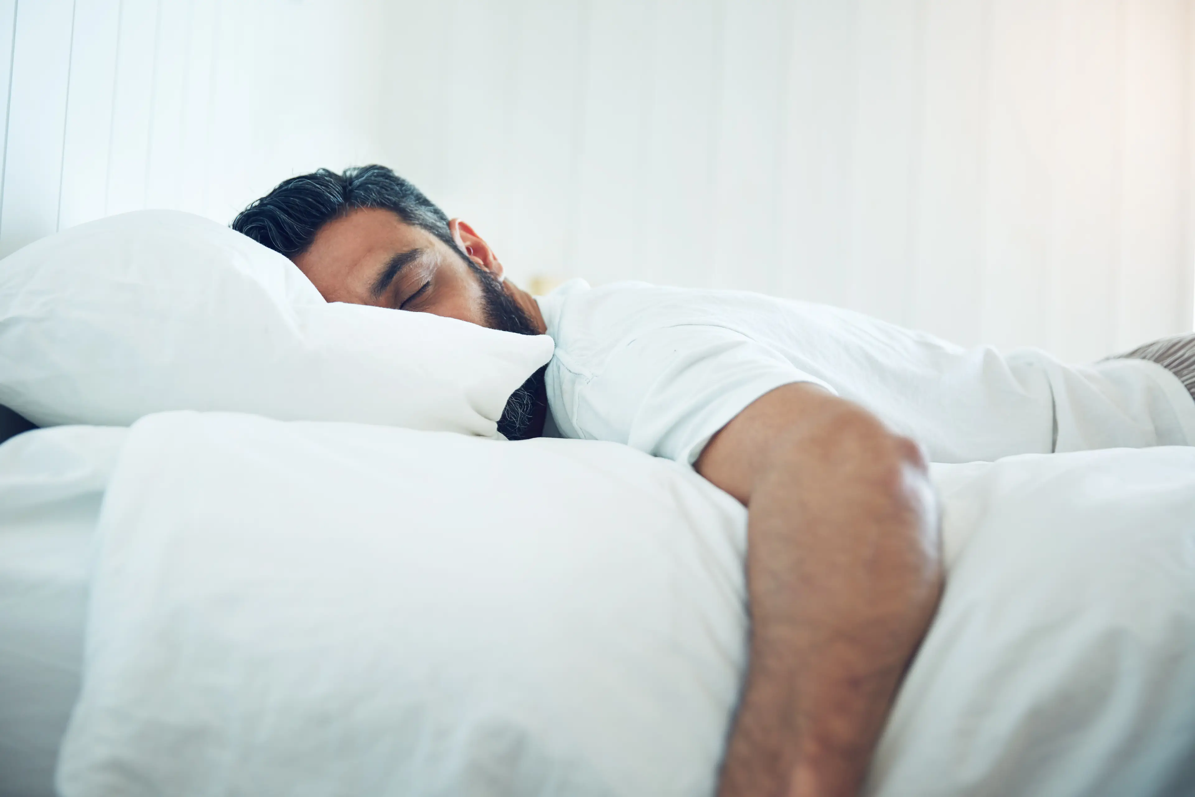 Snoring is more common in men than women (Getty Stock Photo)