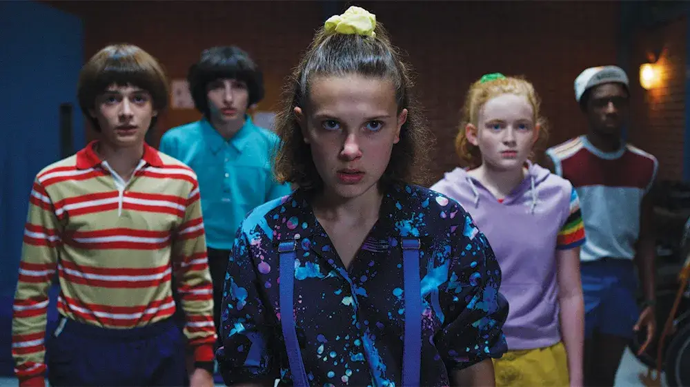 Stranger Things season four scored second place (Netflix) 