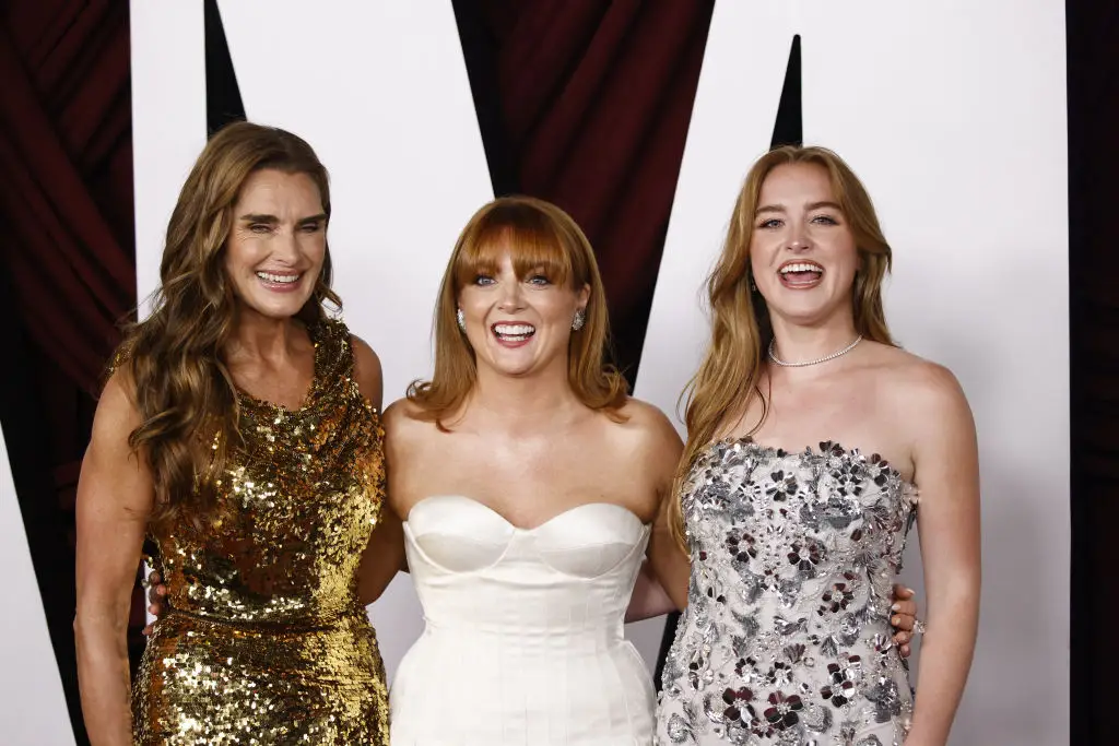 Shields' daughter Grier filmed the trend on TikTok (Photo by KENA BETANCUR/AFP via Getty Images)