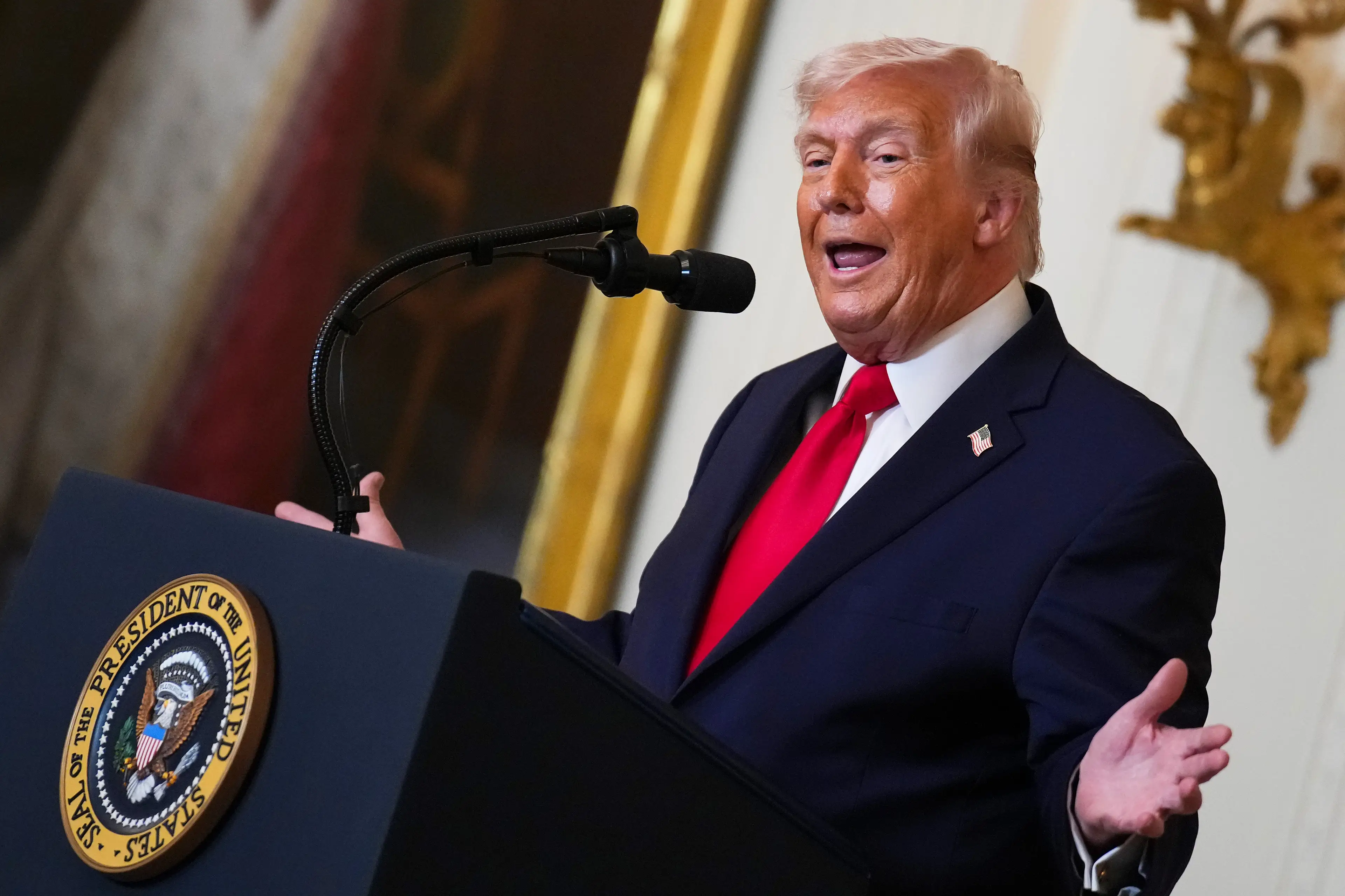 It's not the first time this parallel has been drawn (Andrew Harnik/Getty Images)