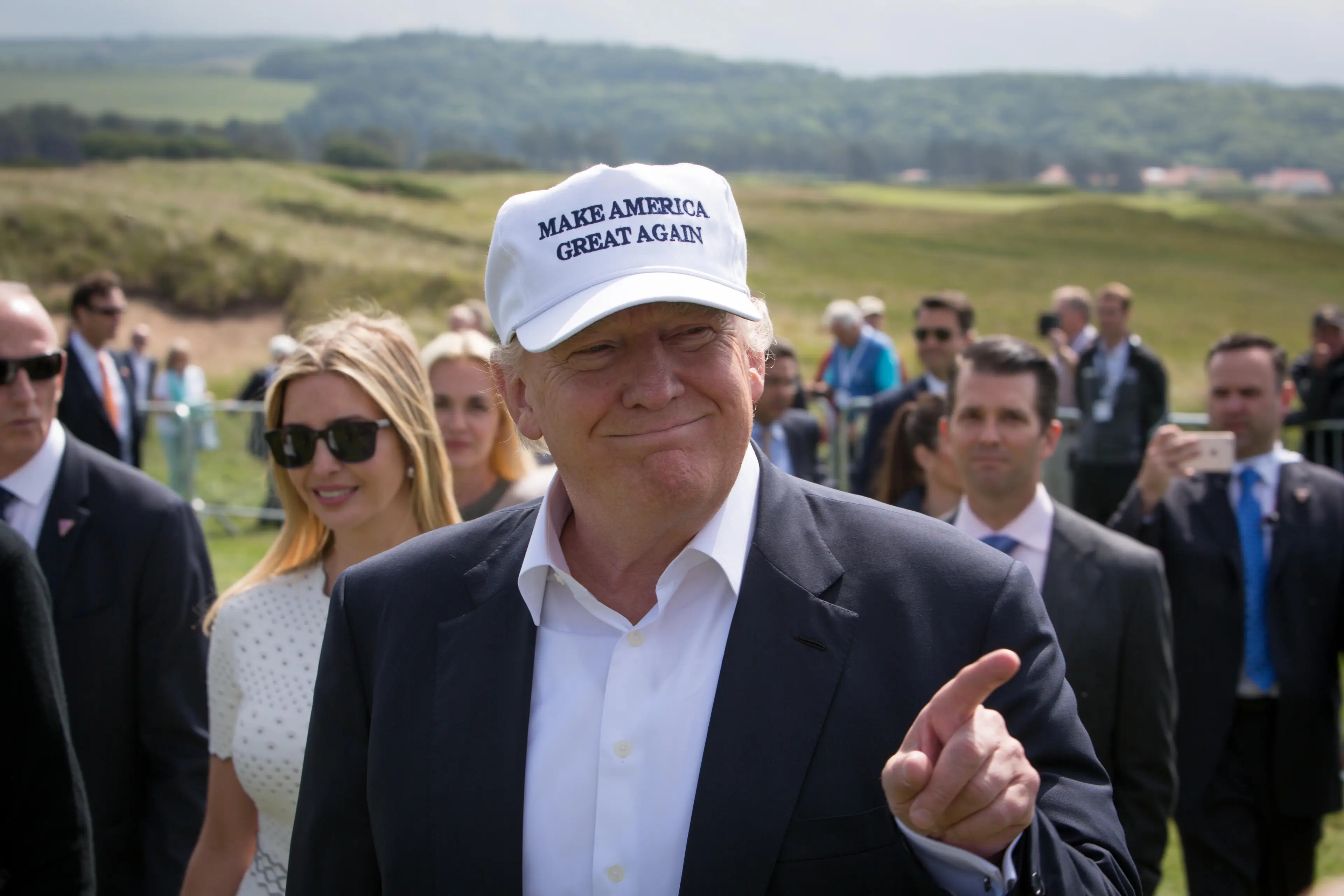 Donald Trump Pledges To Ban Transgender Athletes If Re-Elected.