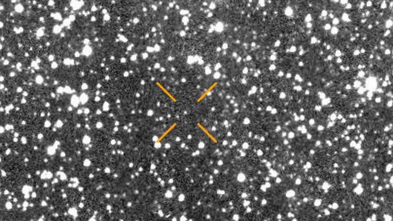 The object was first spotted in July (ATLAS/University of Hawaii/NASA)