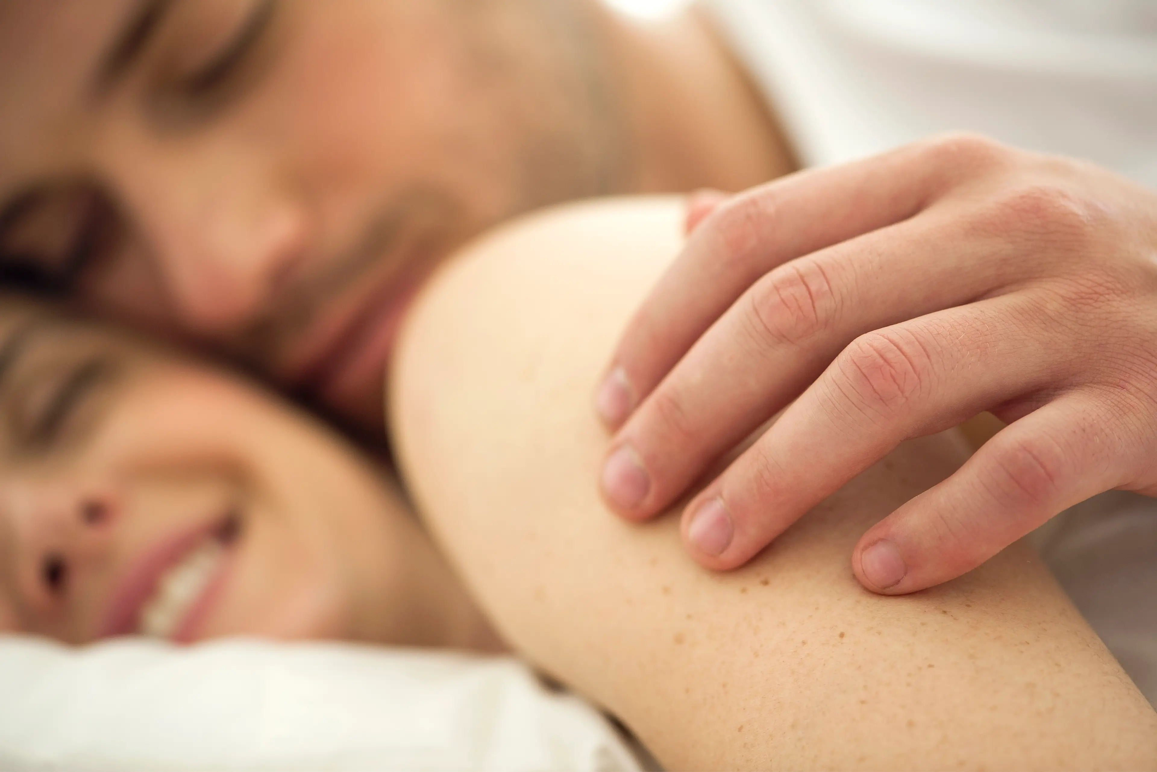 Post-sex cuddling can be just as important as the event itself (Getty Stock Images) 