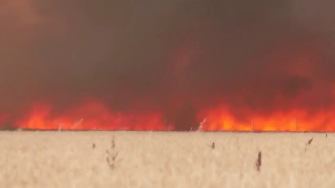 Although the man survived, he suffered serious injuries.