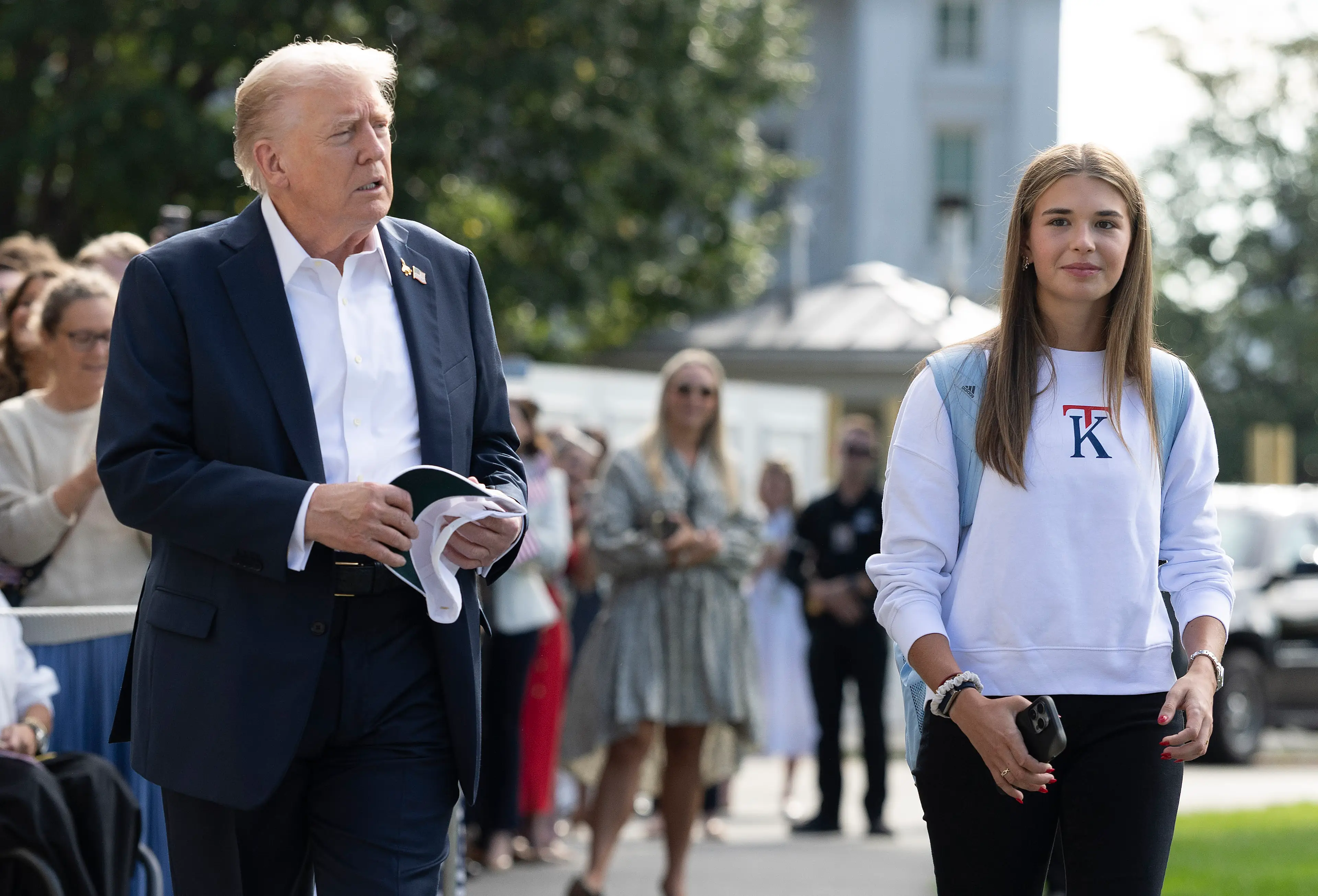 Kai has previously described her grandfather as an inspiration in a speech given in his honor in 2024. (Kevin Dietsch/Getty Images)