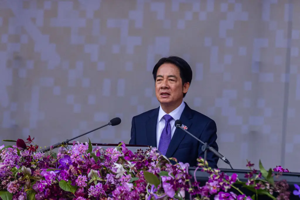 President Lai Ching-te announced the major investment earlier this month (Annabelle Chih/Getty Images)