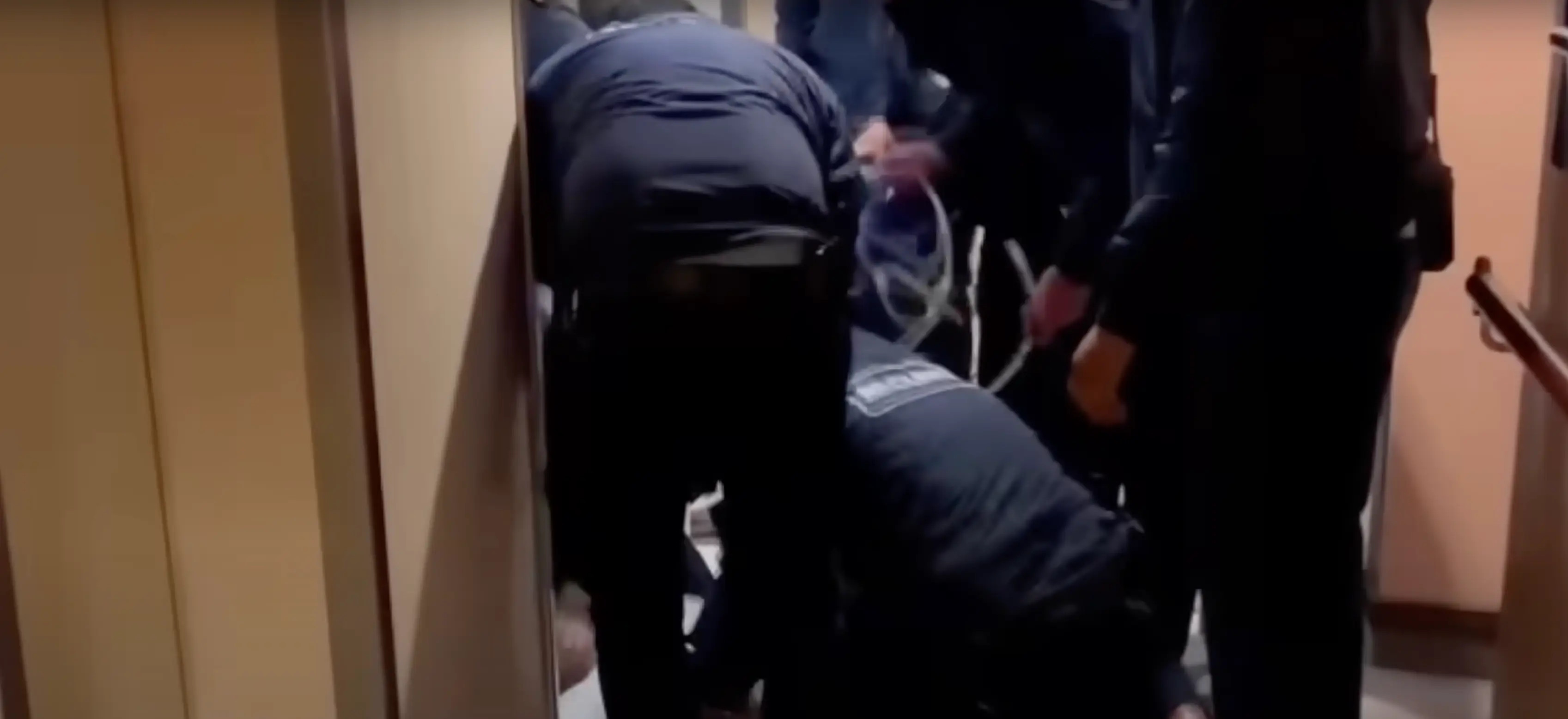 The 35-year-old dad was detained by a team of Royal Caribbean security, who are alleged to have sedated him by way of injection (FOX 11 Los Angeles)