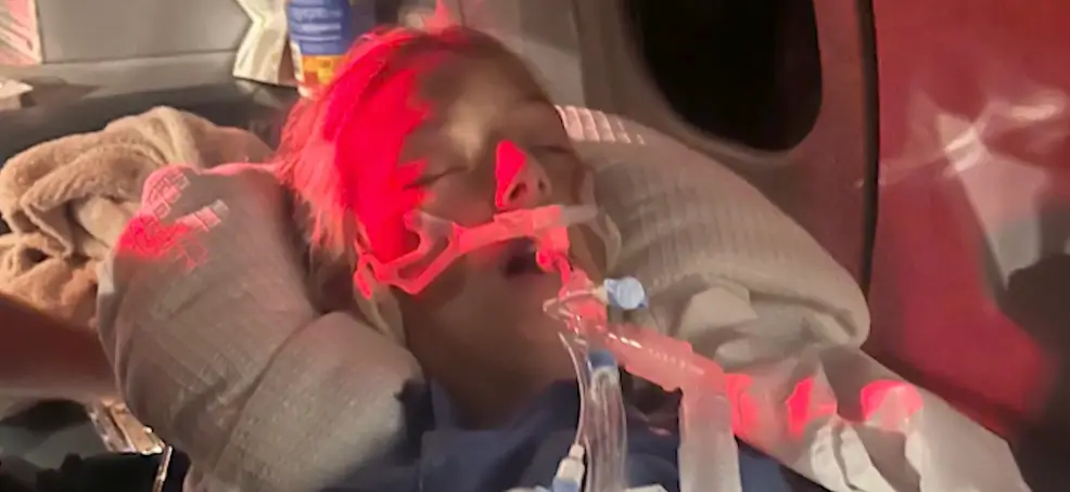 Zara ended up on a ventilator. (CBS News Texas)
