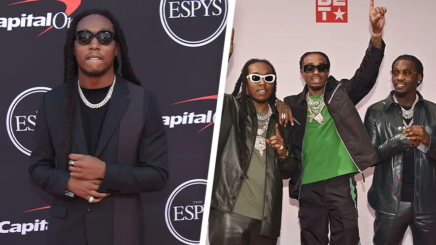 Migos rapper Takeoff was killed by a stray bullet, his label has confirmed