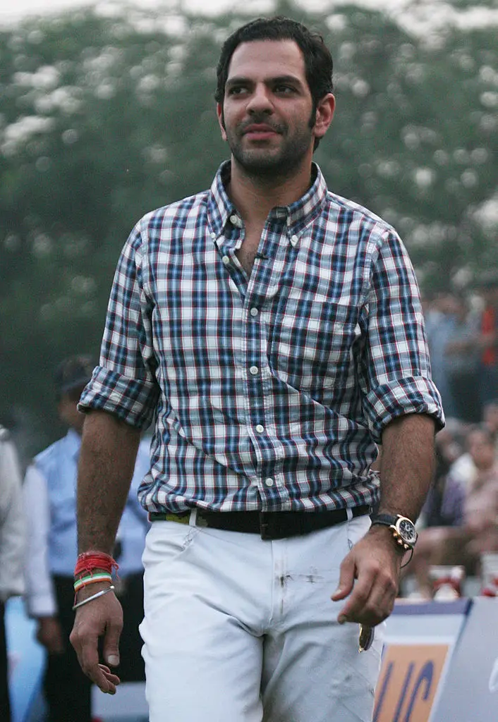 The late billionaire was a keen polo player (Qamar Sibtain/The India Today Group via Getty Images)