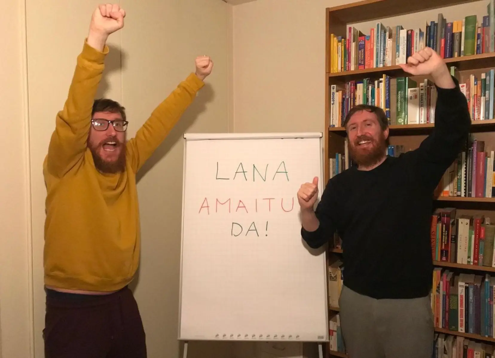 Matthew and Michael Youlden are the only two people on the planet who speak Umeri (Instagram/superpolyglotbros)