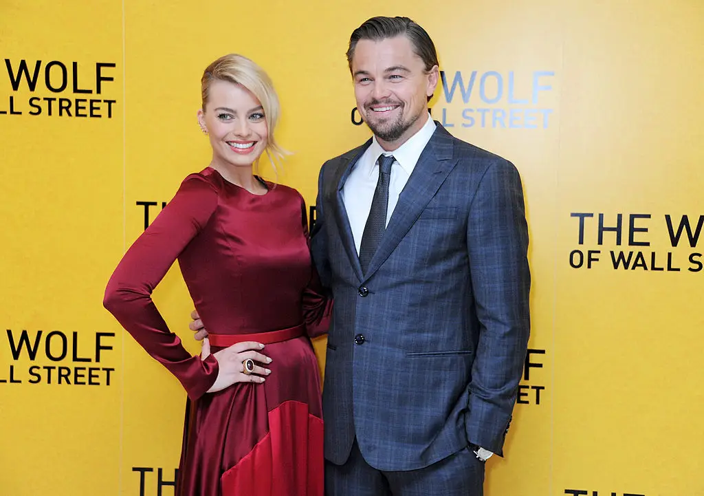 Margot Robbie and Leonardo DiCaprio starred in The Wolf of Wall Street together (Dave M. Benett/WireImage)