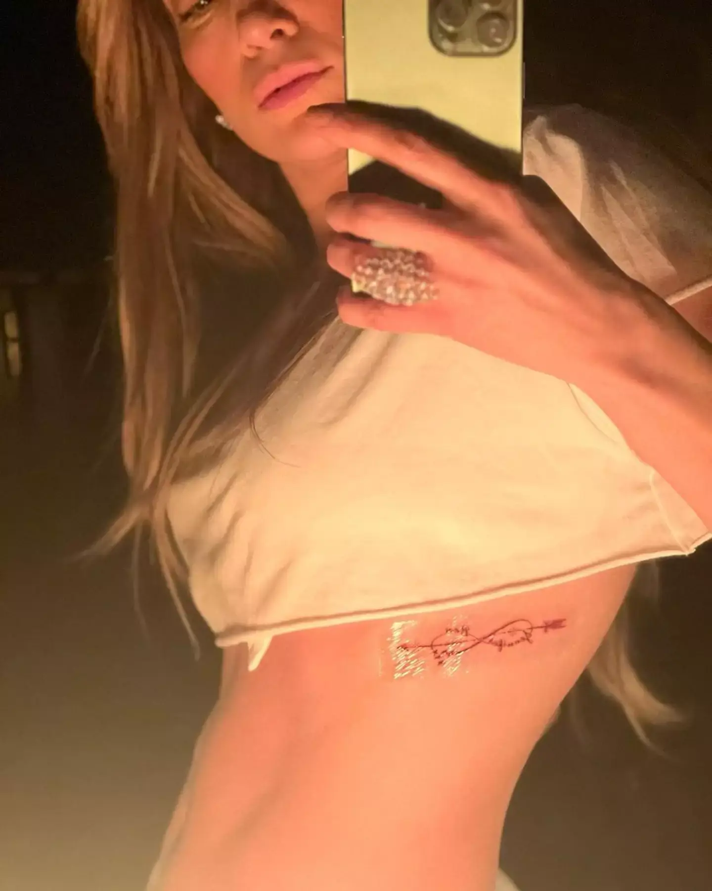 JLo and Ben Affleck got tatted together last year (Instagram/@jlo)