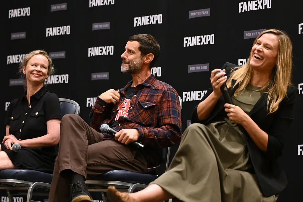 The cast reunited at FanExpo in Chicago (Photo by Daniel Boczarski/Getty Images)