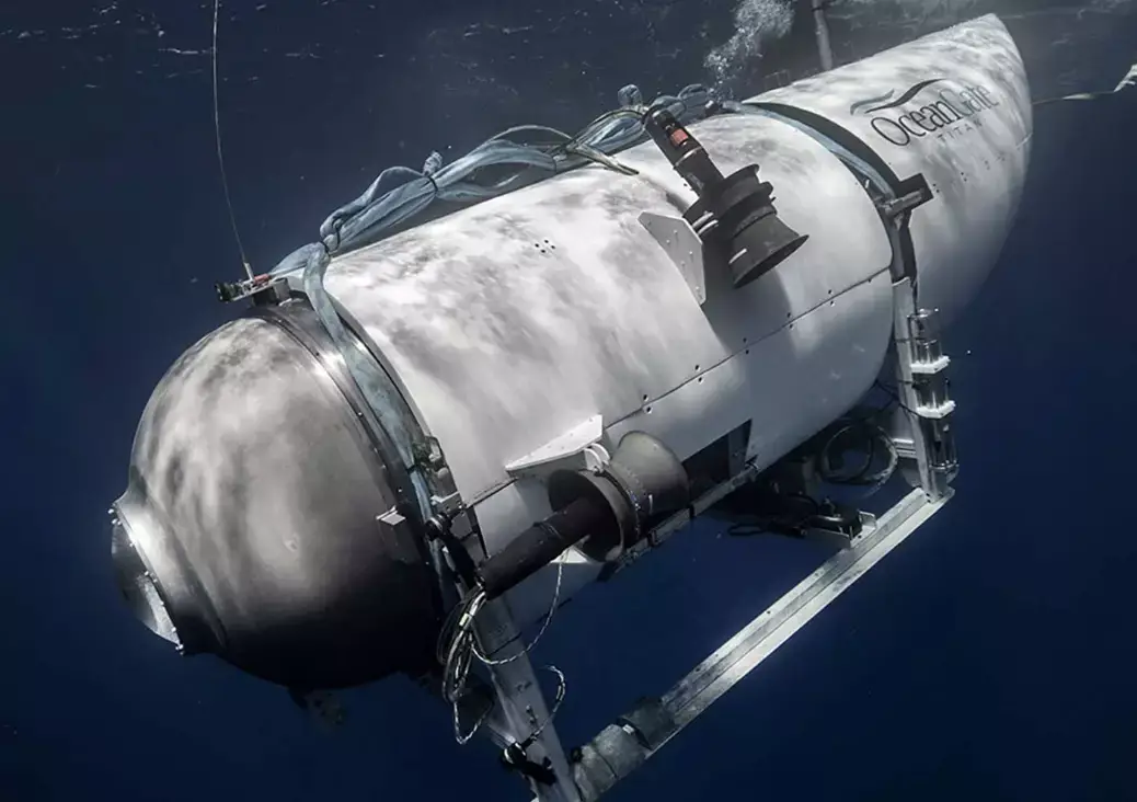 The Titan and it's crew have been missing since Sunday.