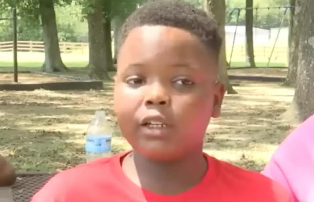 Quantavious was held in a cell for up to an hour.