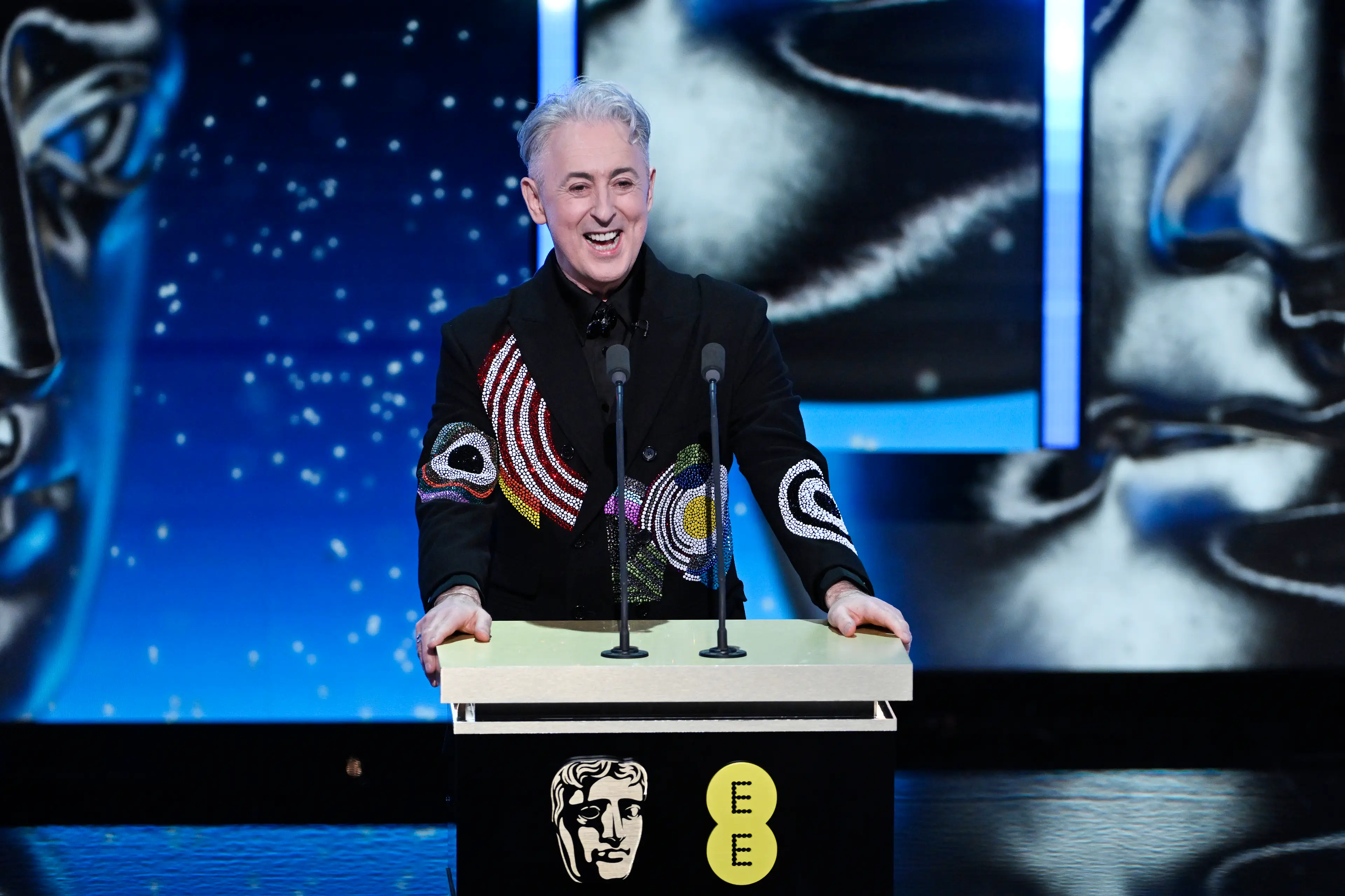 Alan Cumming issued an apology during the BAFTAs (Stuart Wilson/BAFTA/Getty Images for BAFTA)