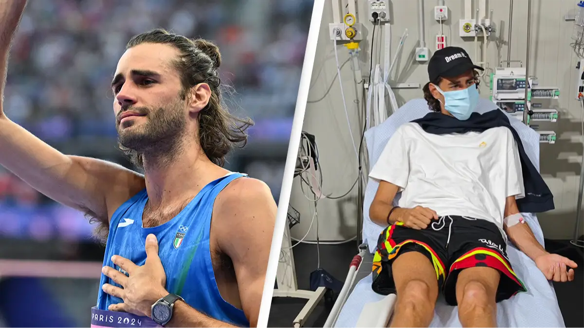 Olympic champion rushed to hospital vomiting blood just before devastating finals performance