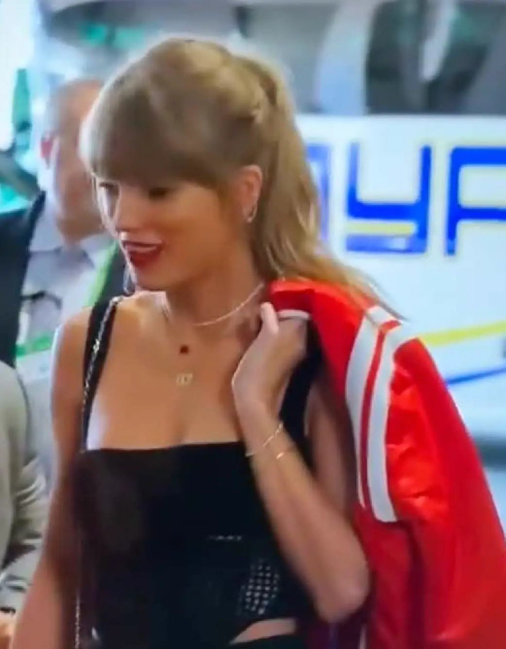 Taylor Swift's outfit has a deeper meaning.