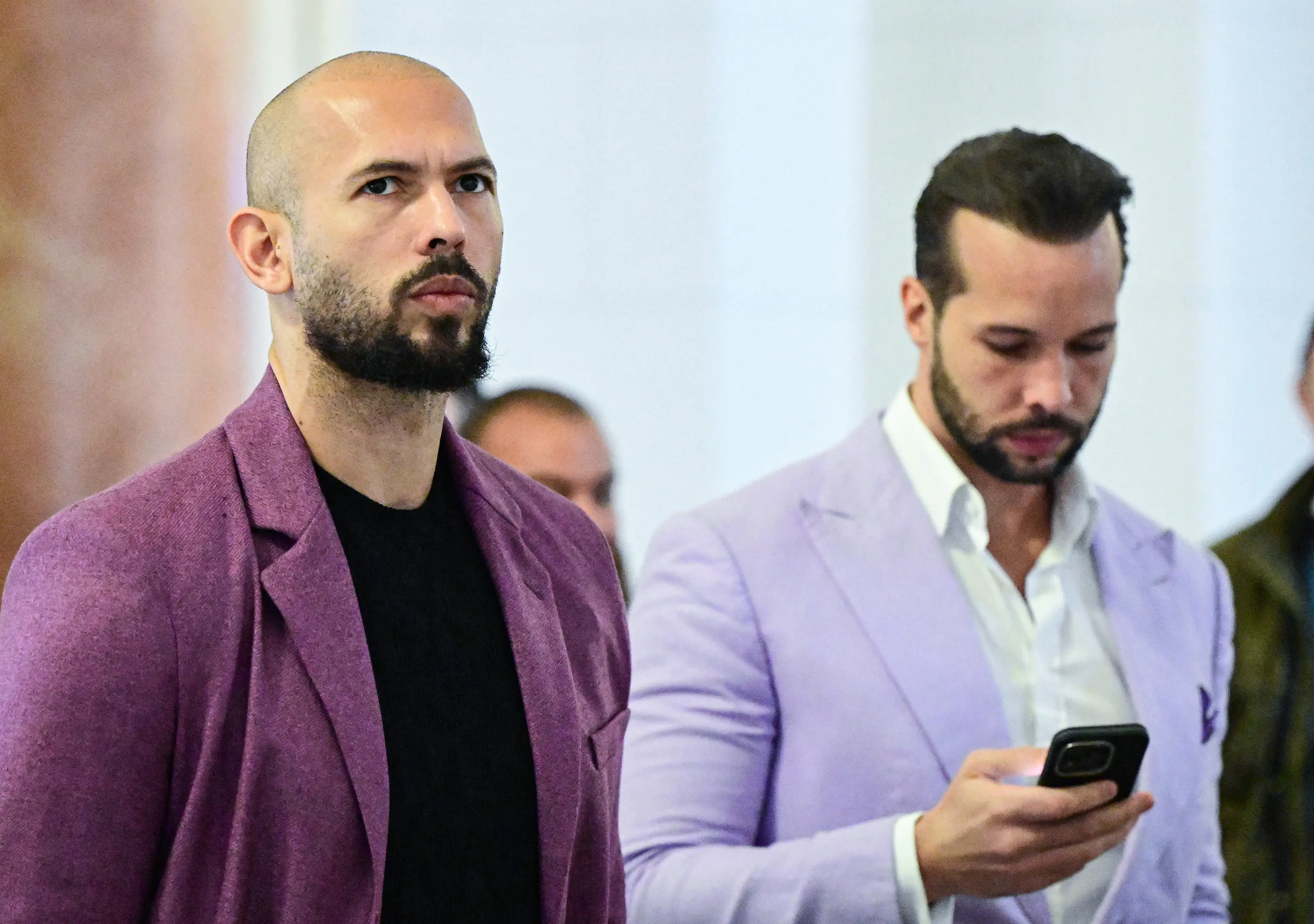 Andrew and Tristan Tate have been detained in Miami (DANIEL MIHAILESCU/AFP via Getty Images)