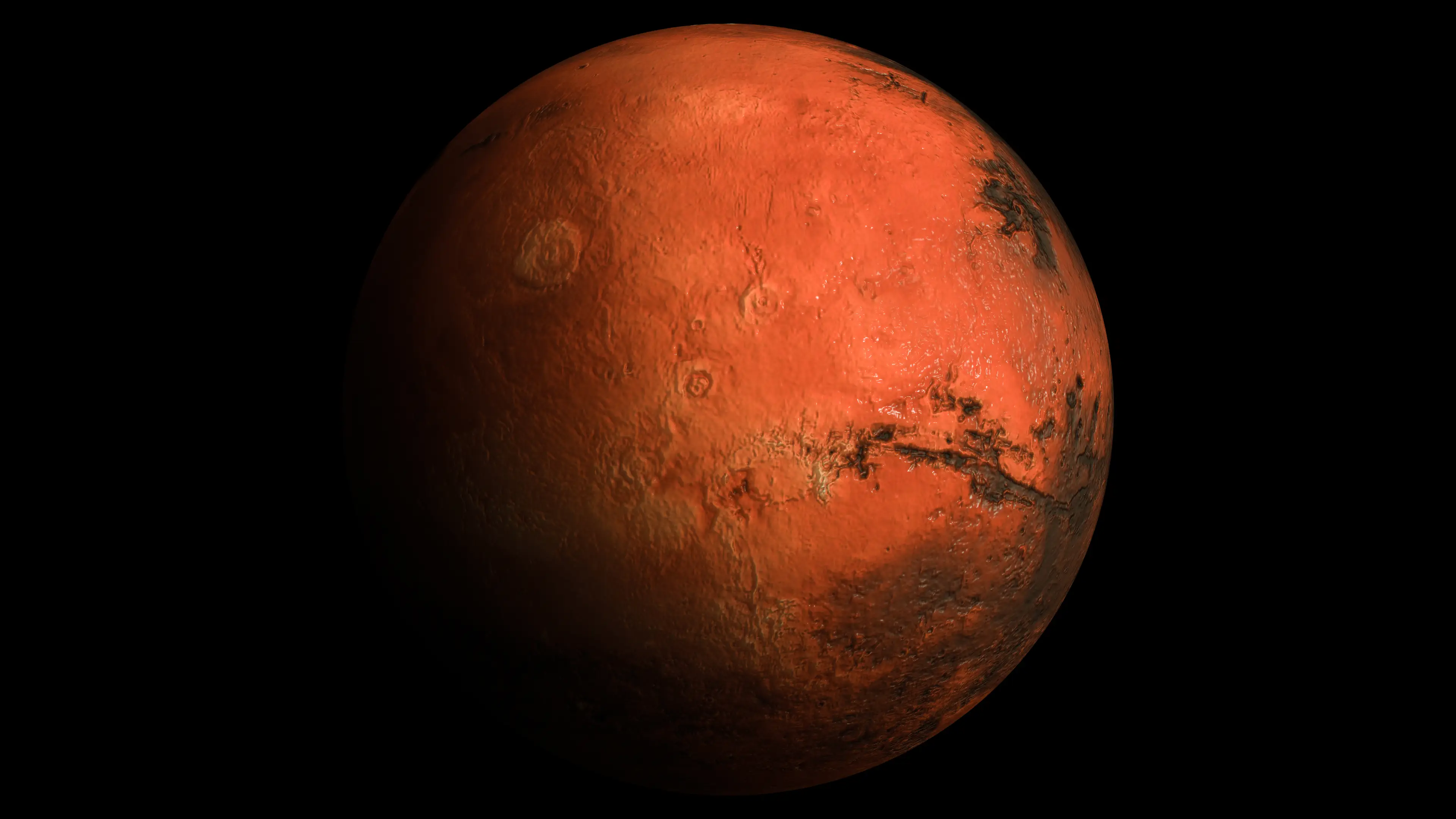 Mars is the seventh largest planet in the solar system (Nasa)