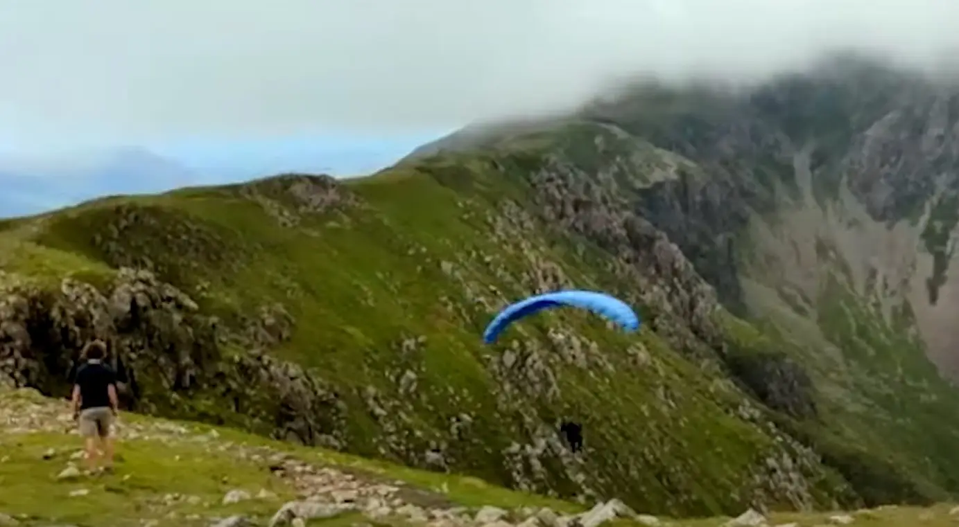 Since we haven't heard about anything bad happening to Tom Cruise it's safe to say this stunt went well.