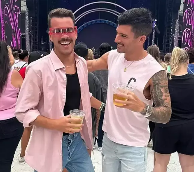 Jesse Baird and Luke Davies.