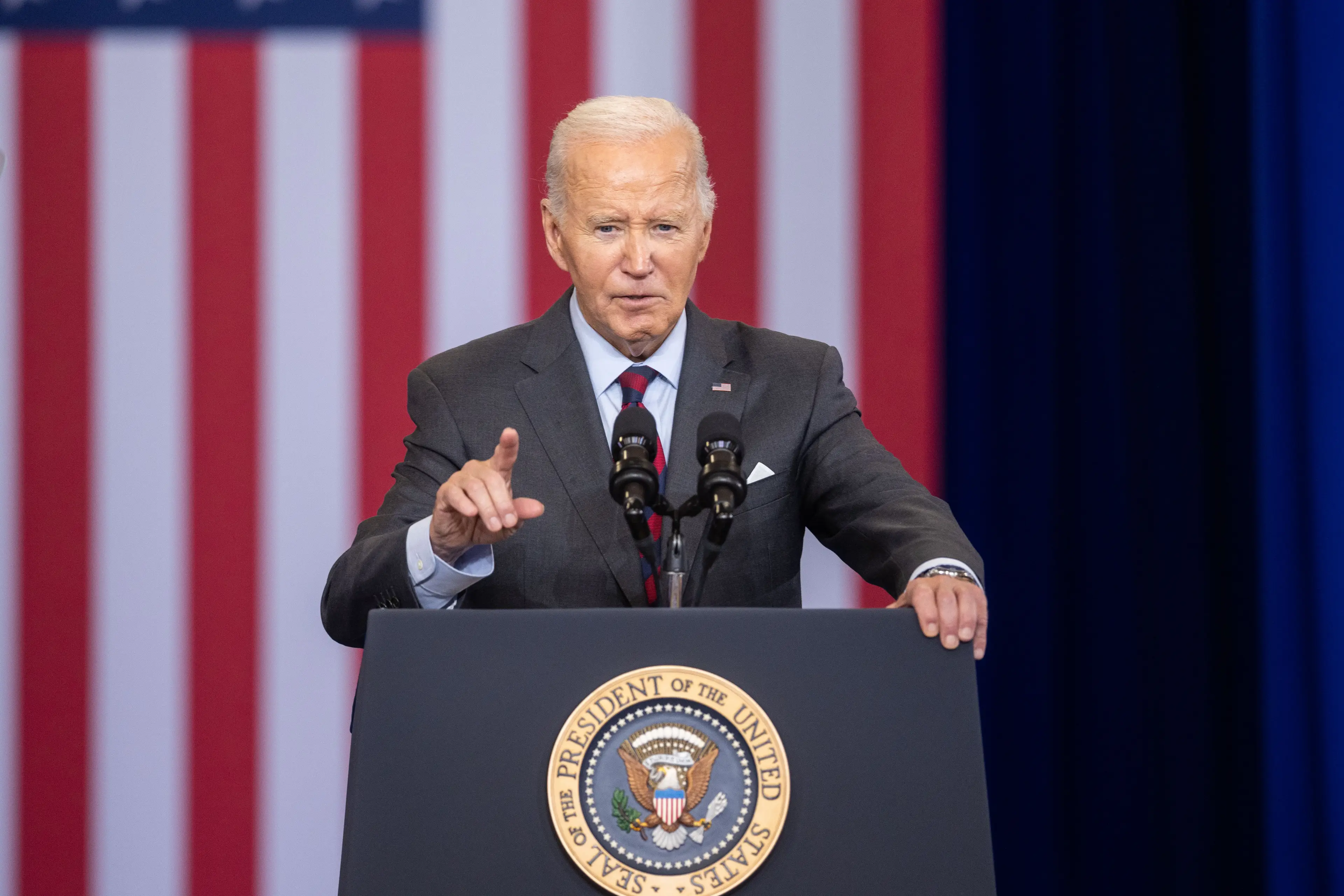 Joe Biden will step down as president in January 2025 (Scott Eisen/Getty Images)