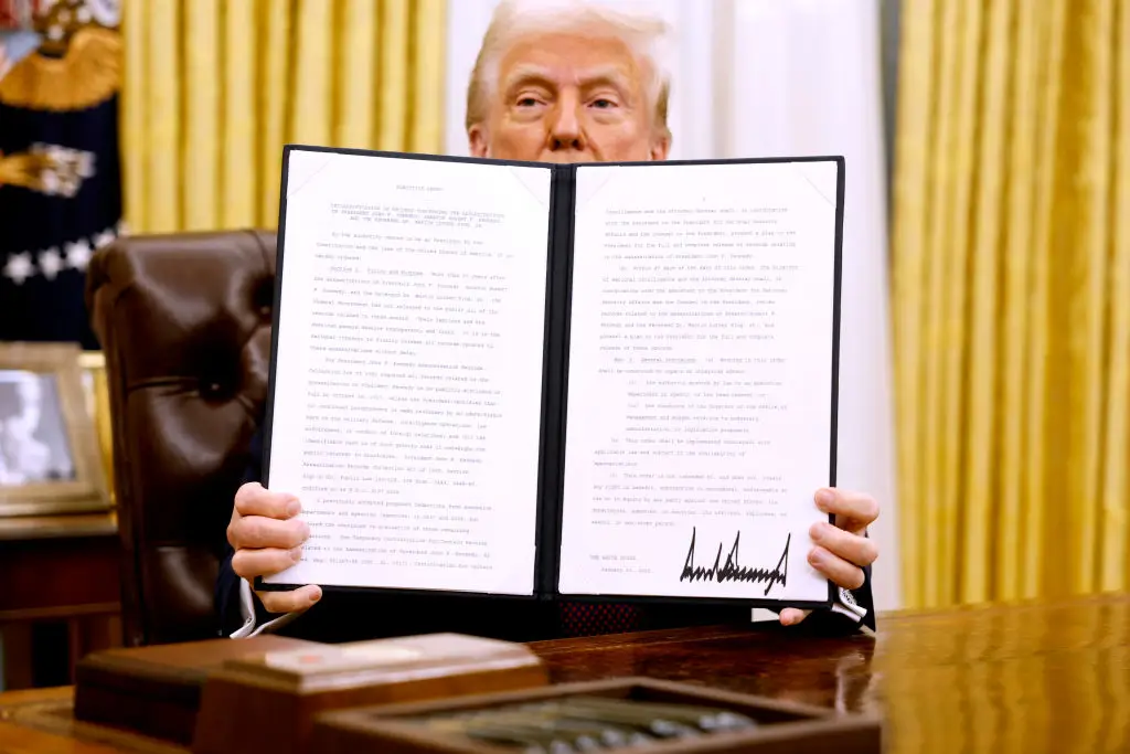 Trump has signed a slew of executive orders since taking control of the Oval Office (Anna Moneymaker/Getty Images)