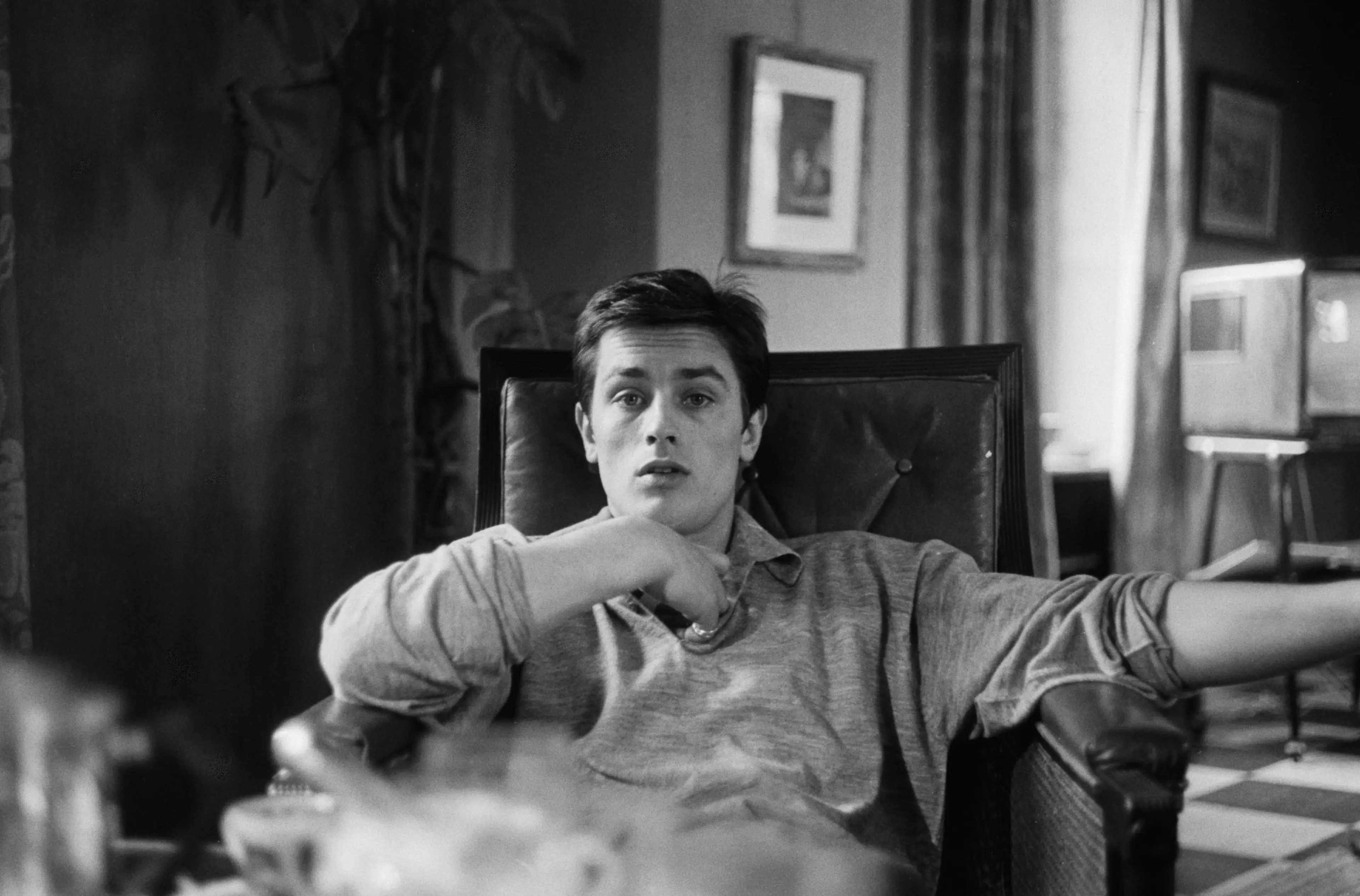 Alain Delon passed away at the age of 88. (Archive Photos/Getty Images) 