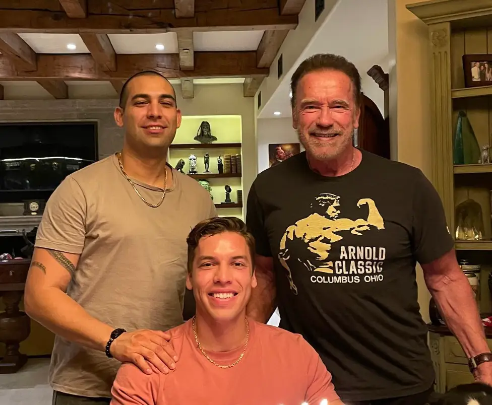 Joseph Baena's dad is Arnold Schwarzenegger (Instagram/@joebaena)