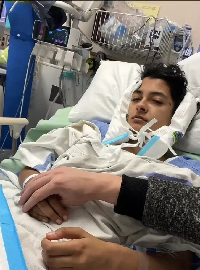 Javeria ended up in hospital and needed surgery (Kennedy News and Media)