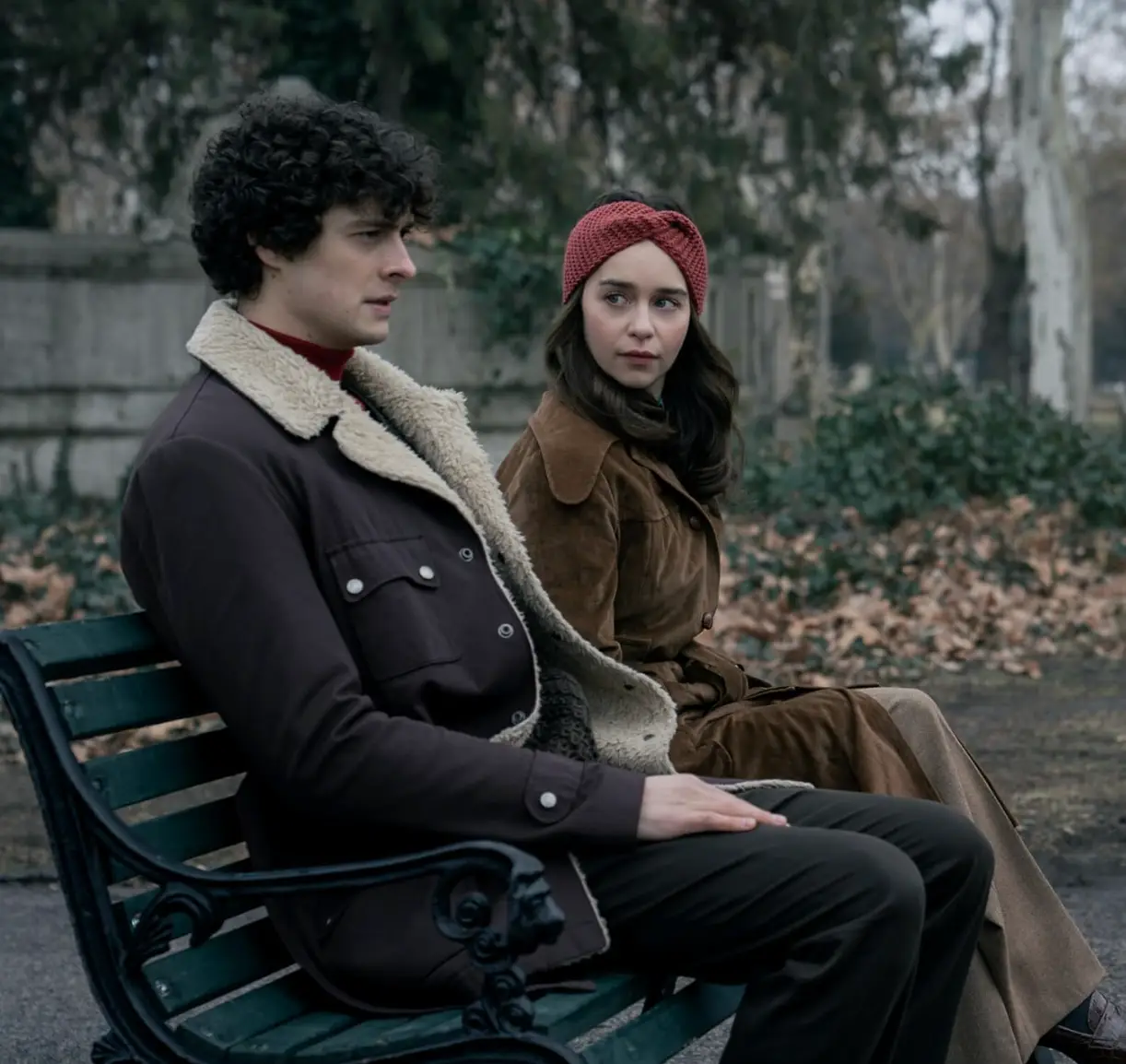 Emilia Clarke portrays a widower, Bea, in the TV series (Peacock)