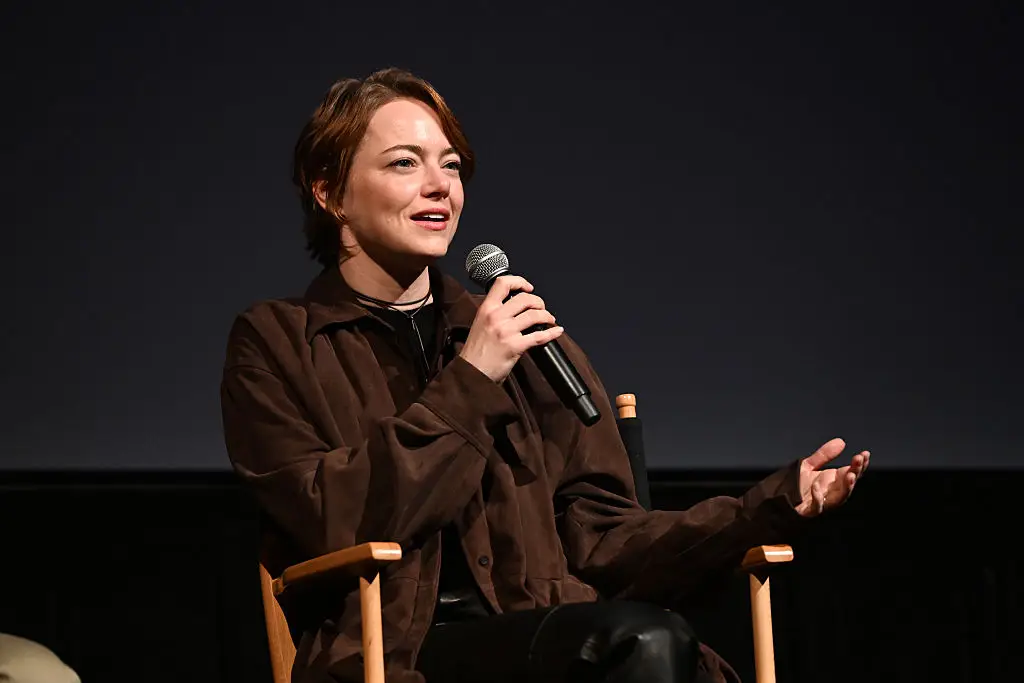 Emma made the comments at Telluride Film Festival (Vivien Killilea/Getty Images)