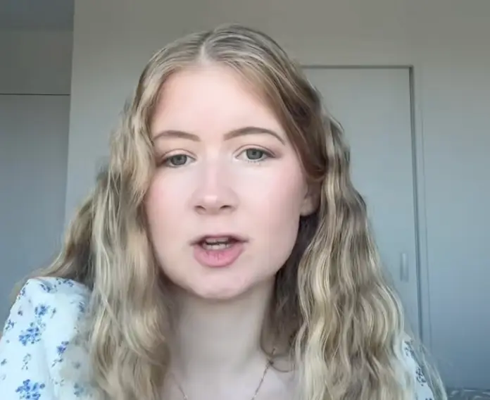 Dominique McShain, 21, was diagnosed with incurable cancer in April 2024 (TikTok/@dominiquemcshain)