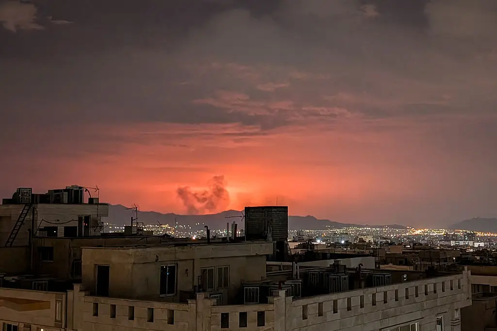 Tehran, the capital of Iran, has been badly impacted (Sohrab / Middle East Images / AFP via Getty Images)