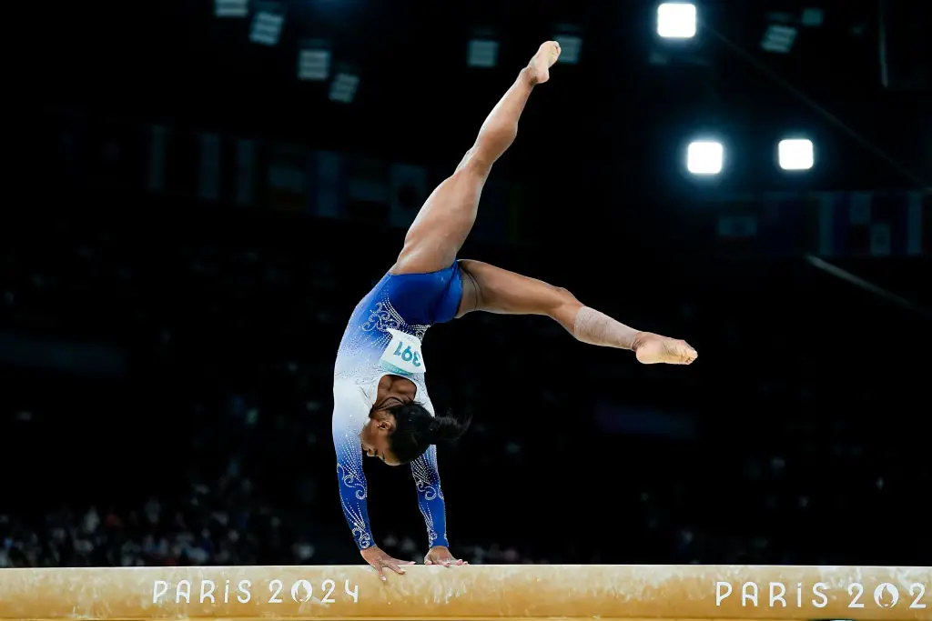 The Olympian acknowledged that it wasn't her 'best performance'. (Daniela Porcelli/Eurasia Sport Images/Getty Images)