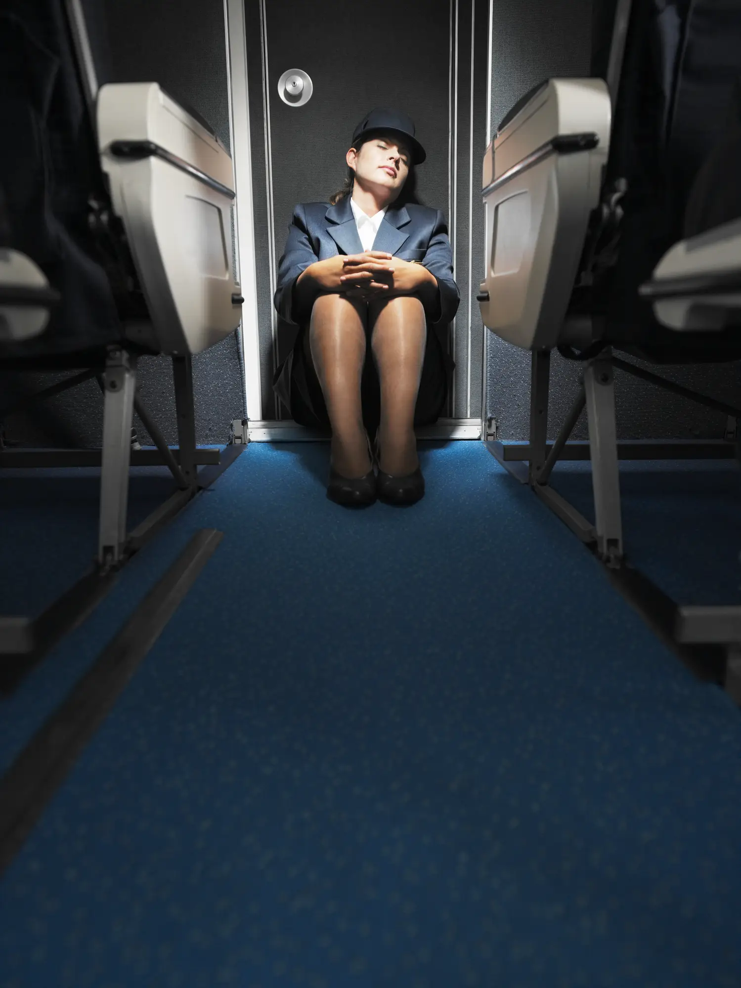 Kris Major explained 'coffin' beds flight attendants use (Getty Stock Images)