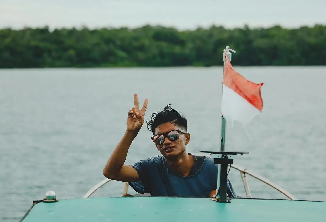 Captain Fifan Satria was tragically never recovered after the tragedy unfolded (Courtesy of Elliot Foote)