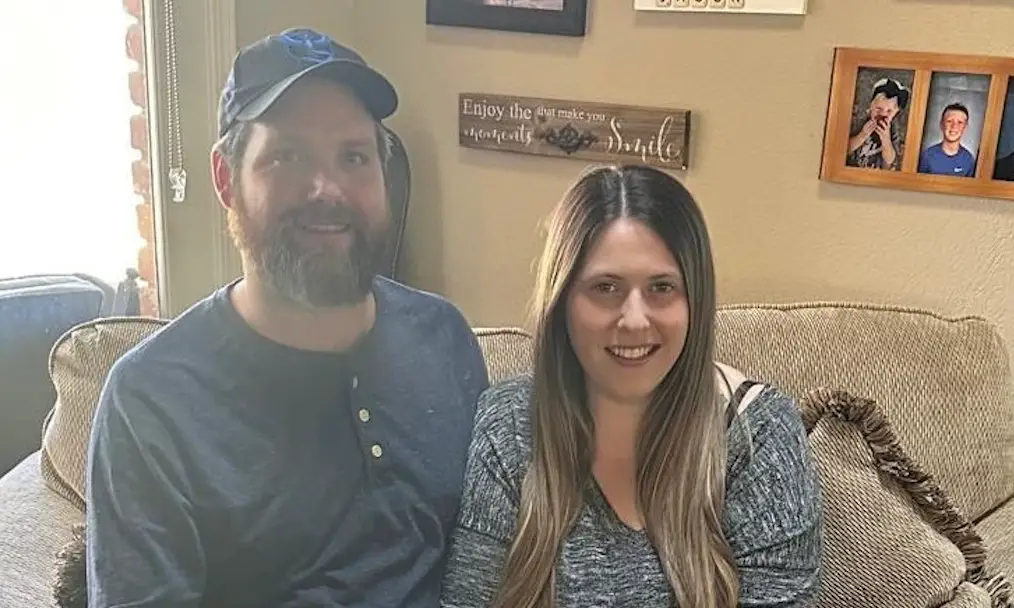 Ethan and Rachel are parents to four kids (Rachel Edwards / SWNS)