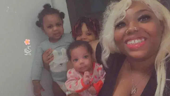 Nykia Hamilton shared how she received the sack after turning up for work late due to her kids (GoFundMe)