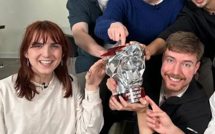 Tyson said she'd decided to 'step away' from MrBeast's channel (Instagram/ @kristyson)