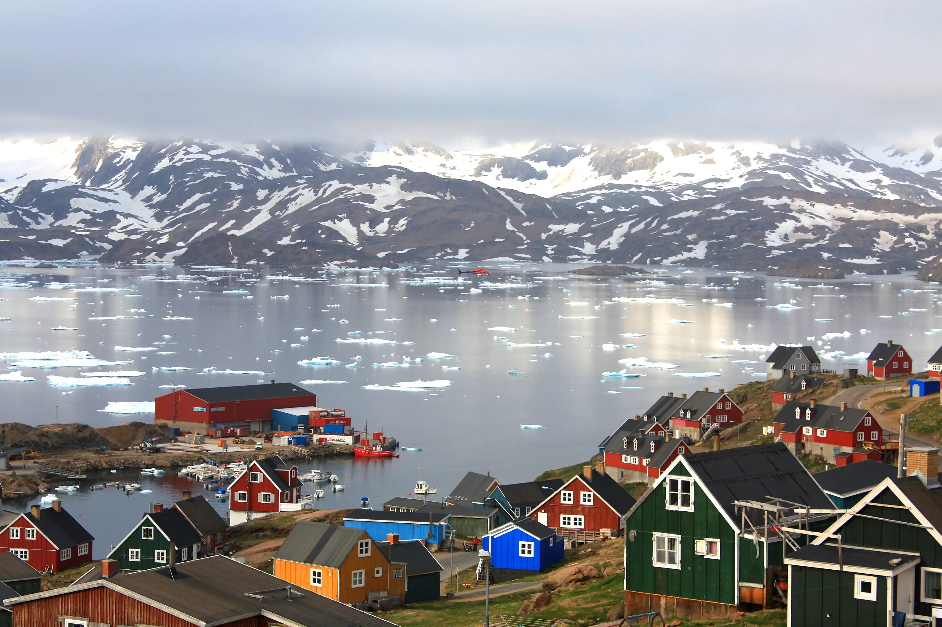 Greenland is the largest island on Earth, but is barely inhabitable for most of the year (Getty Images)