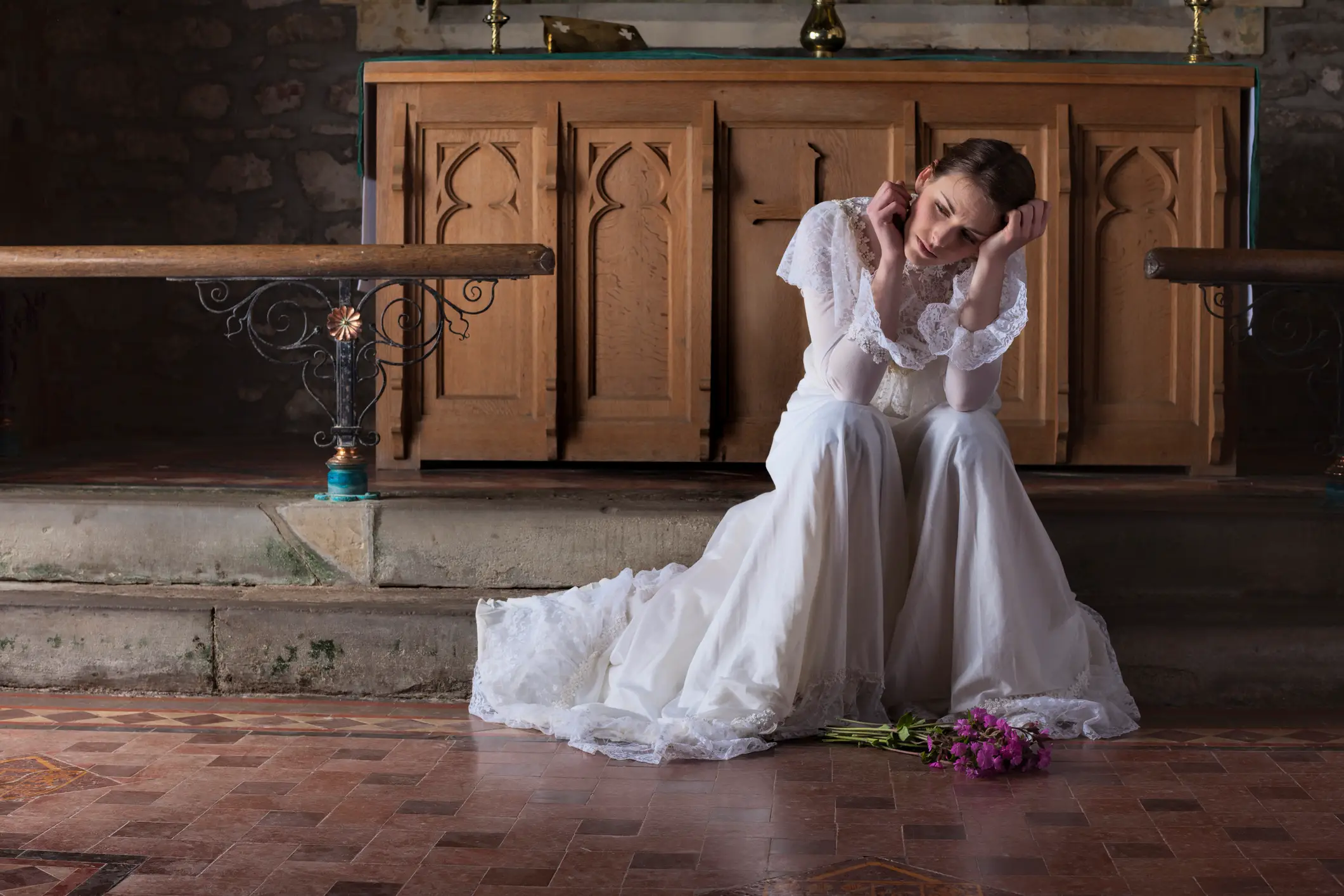 The woman said he just disappeared once they exchanged vows (Getty Images)