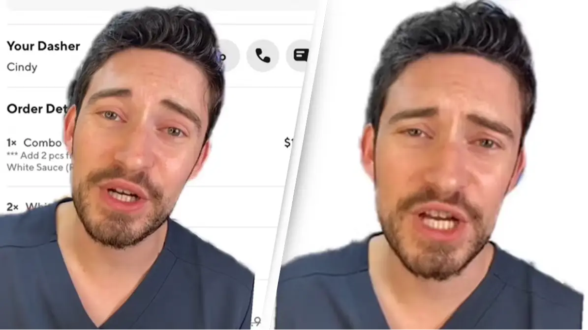 Doctor shocked after being called out for 30% tip on delivery by unhappy driver