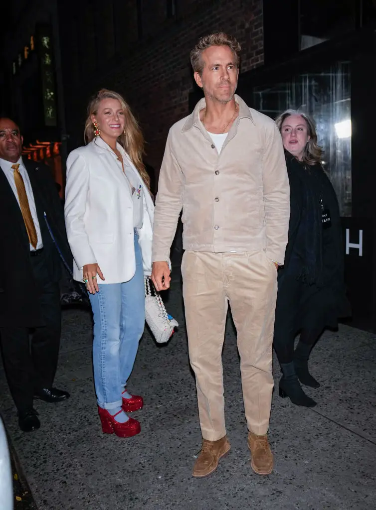 Lively's husband Ryan Reynolds reportedly swore at Baldoni and used aggressive language (XNY/Star Max/GC Images)