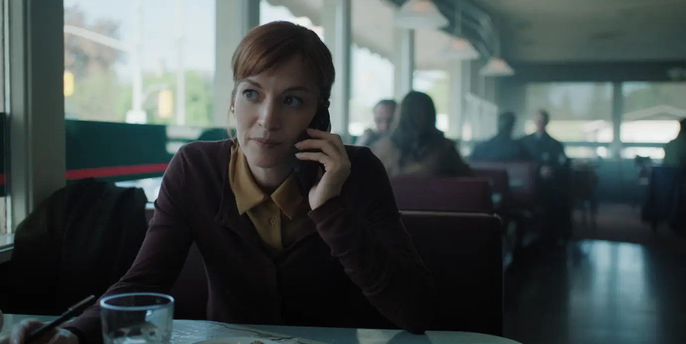 Britt Lower stars as Rachel Mills in 'I Will Find You' (Netflix)